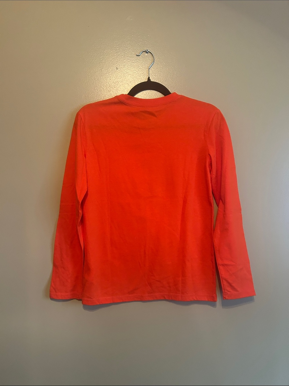 Eddie Bauer Kids Orange Long-Sleeve Bigfoot Graphic Shirt - Large (14) - Picture 3 of 3